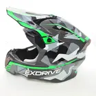 Мотошолом Eхdrive EX-806 Glossy Green размер L фото 5 купити в Україні